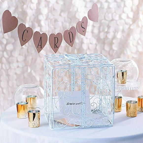 Metal Gift Box Cardholder - Picture 3 of 4